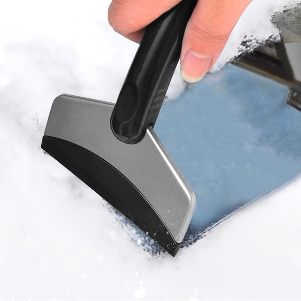 Ice Scrapers for Car Windshield. Scratch Free Snow Scraper with Ergonomic Grip Handle. Winter Car Window Ice Scraper Accessories Suitable for Cars. Trucks. SUVs (Small)