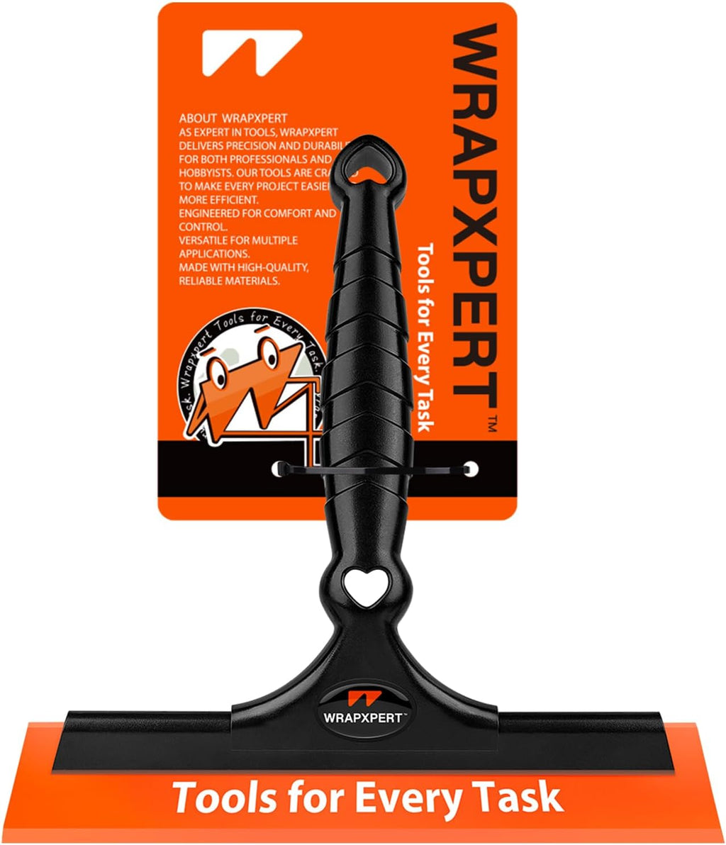 WRAPXPERT Window Tint Squeegee 8.3-Inch Silicone Squeegee for Car Windows. Window Tint Tool Kit for Windshield. Side Mirror. Shower Glass. and House Windows/Door Cleaning